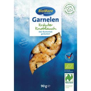 Garnelen mit Kräutern und Knoblauch