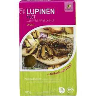 Lupinen Filet, vegan