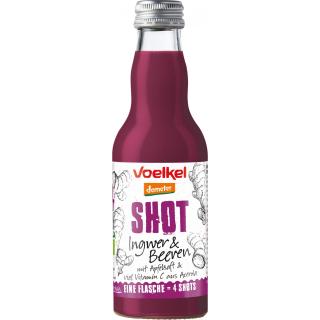 Shot Ingwer und Beeren