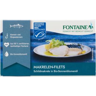 Makrelenfilets o. Haut+Gräten