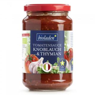 b*Tomatensauce Knoblauch Thymian