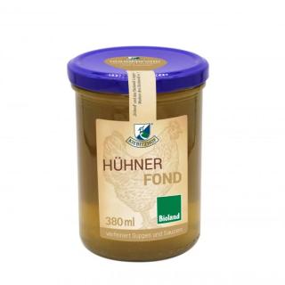 Hühnerfond, im Glas