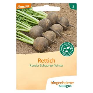 Rettich Runder Schwarzer W.