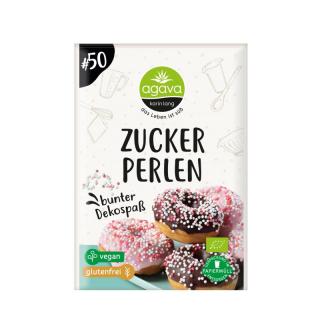 Zuckerperlen bunt