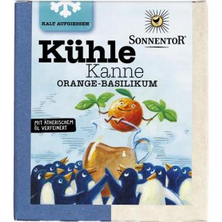 Kühle Kanne Orange Basilikum TB