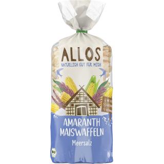 Amaranth Mais Waffeln Meersalz