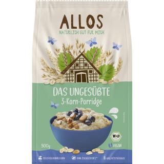 Der Ungesüßte 3 Korn Brei