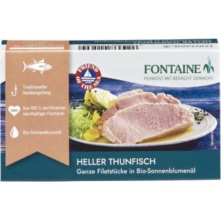 Heller Thunfisch in Öl