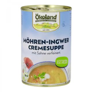 Möhren-Ingwer Cremesuppe