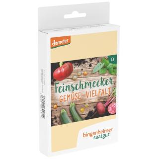 Saatgut Box Feinschmecker Gemüse Vielfalt