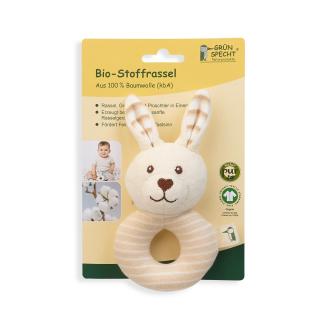 Bio-Stoffrassel Hase