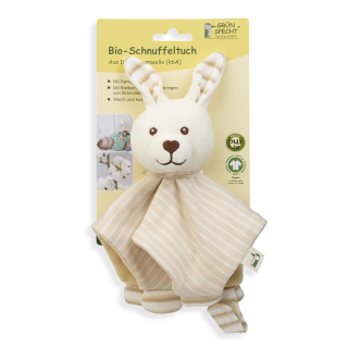 Bio-Schnuffeltuch Hase