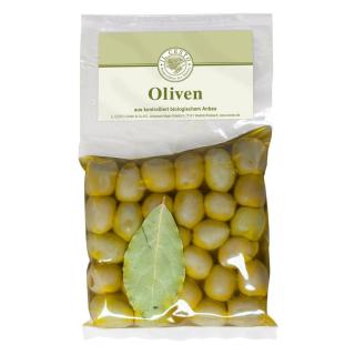 Gr. Oliven grün mit Zitrone